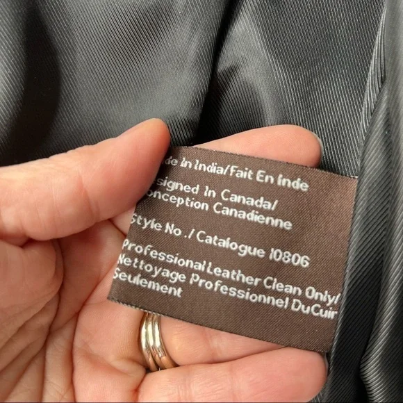 Danier Leather Moto-Style Jacket - Picture 6 of 7